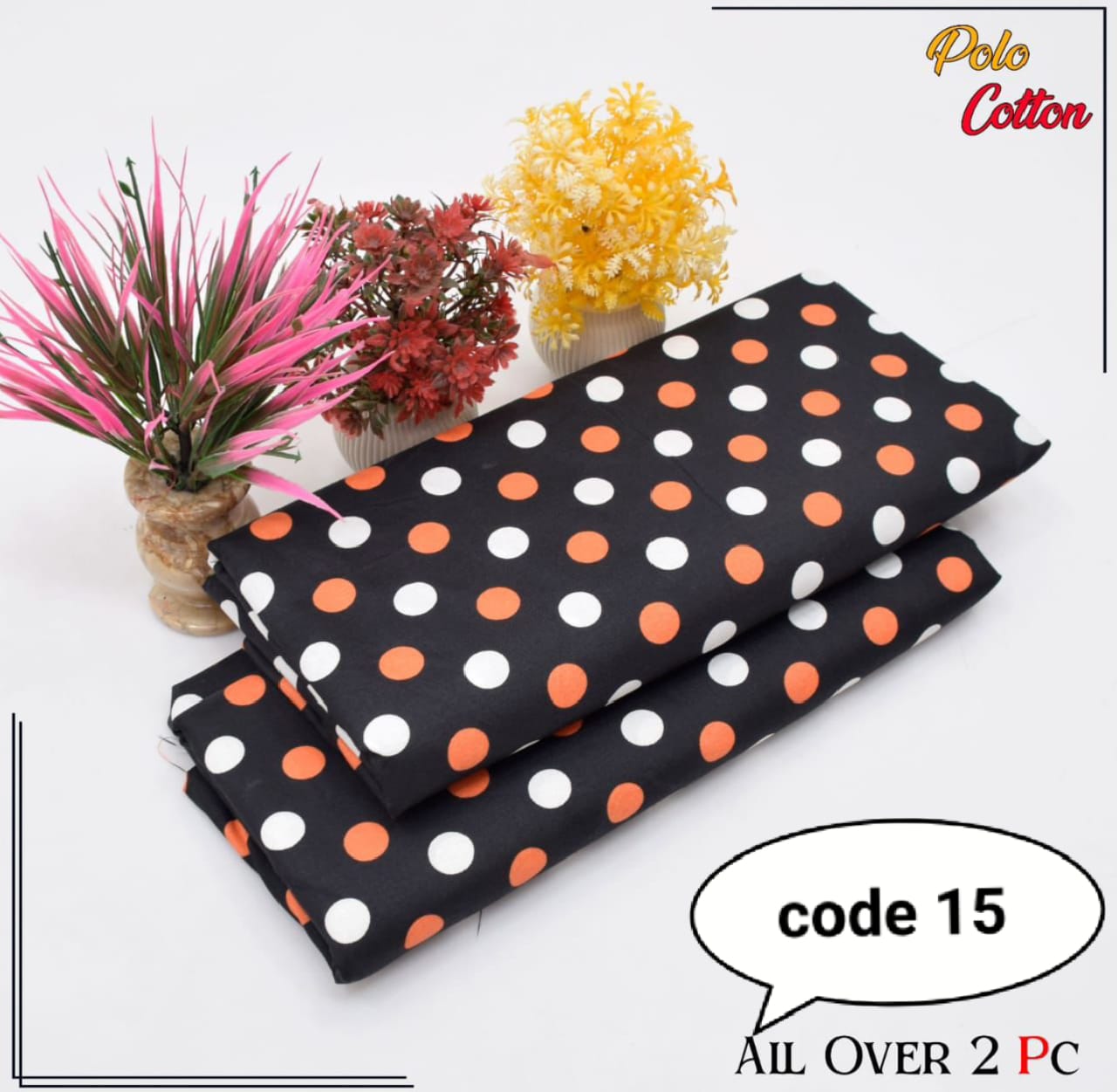 Micro Polo Cotton | code 15  | Buy 3 Get Free Delivery