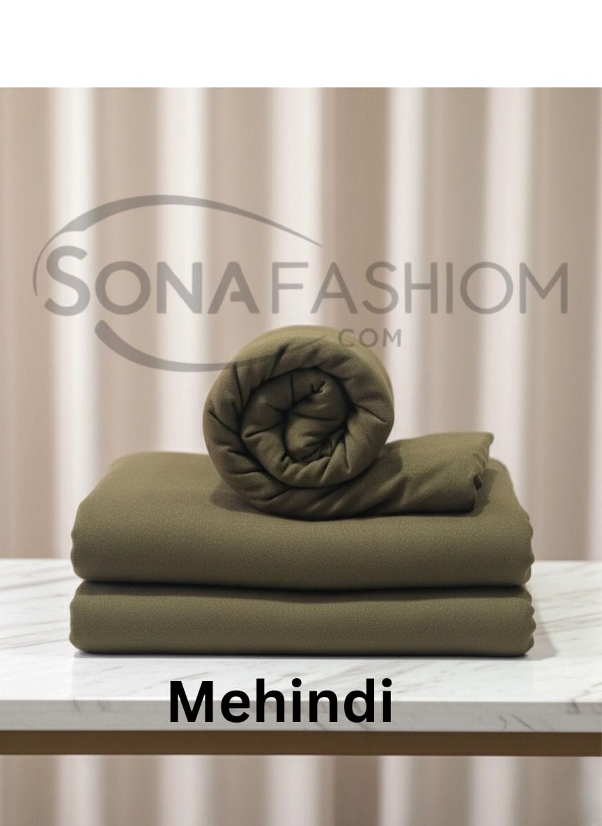 Charsadda Handmade Kadhar For Men 100% Pure Wool ( Mehndi   )