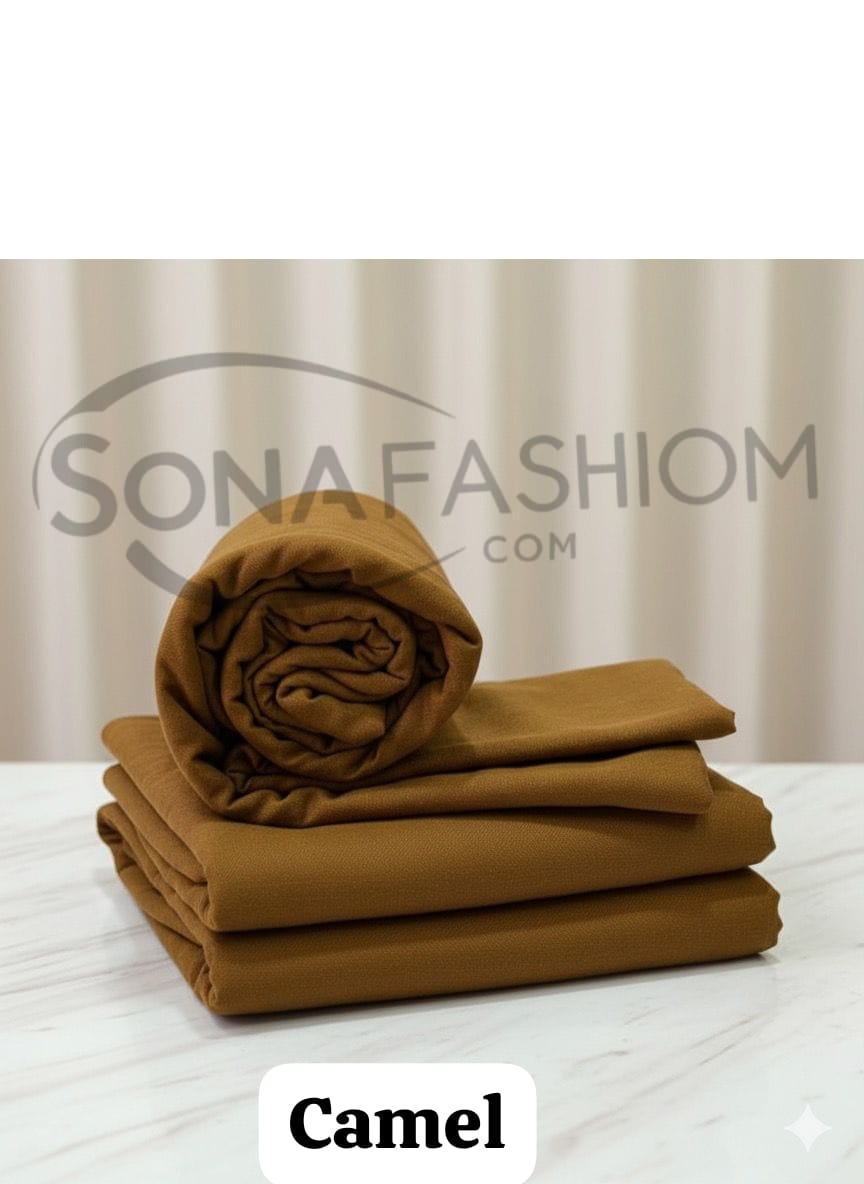 Charsadda Handmade Kadhar For Men 100% Pure Wool ( Camel )